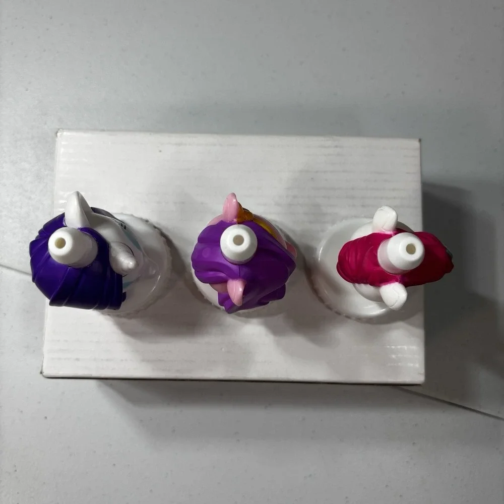 My Little Pony MLP Rainbow Rarity, Pipp, & Zipp Good 2 Grow Topper Spouts